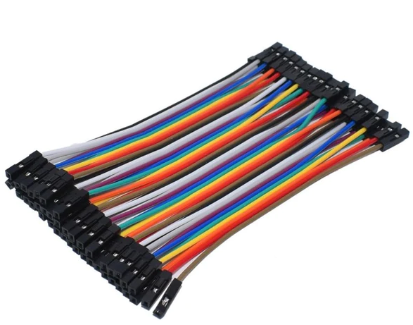Cables de Conexión a Protoboard 10 CM 20pz